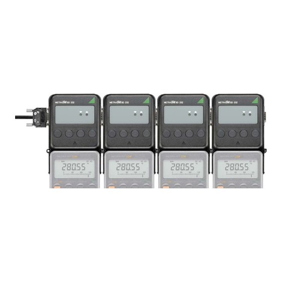 Gossen MetraWatt BD232 Bedienungsanleitung