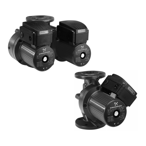 Grundfos UPS 200 serie Montage- Und Betriebsanleitung
