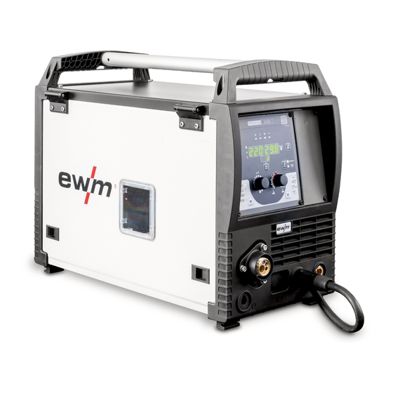 EWM Picomig 225 puls TKG Betriebsanleitung
