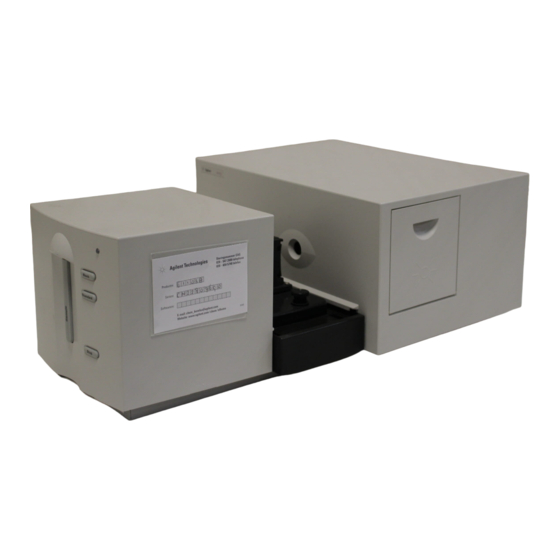 Agilent Technologies 8453 UV/Vis Installationshandbuch
