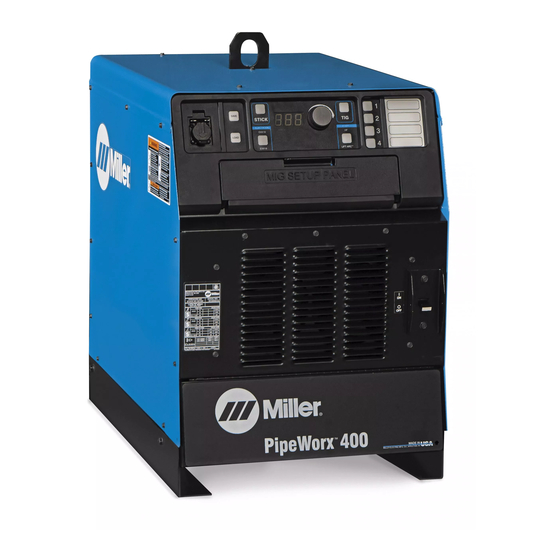 Miller PipeWorx Betriebsanleitung