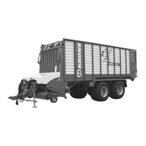 Krone ZX 350 GL Handbücher