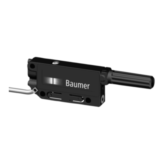 Baumer UNDK 09U6914 Kurzanleitung