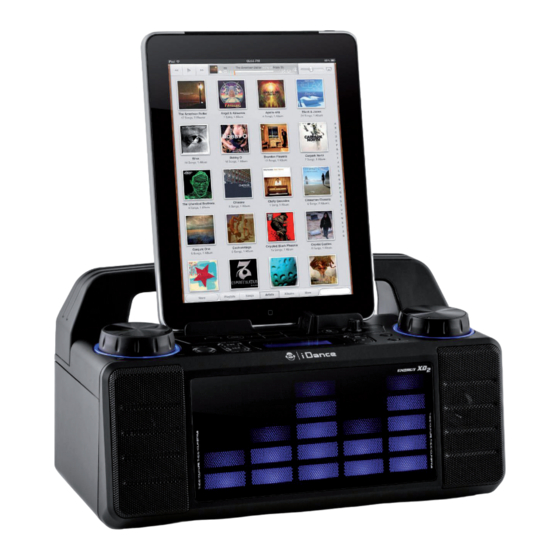 iDance Energy XD2 Handbuch