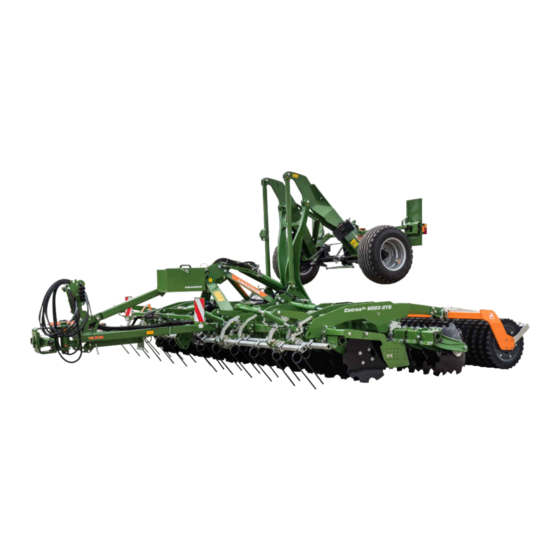 Amazone Catros XL 4003-2TS Betriebsanleitung