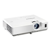 Hitachi CP-X2542WN Kurzbedienungsanleitung
