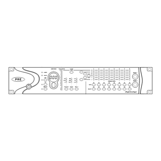 DigiDesign PRE Handbuch