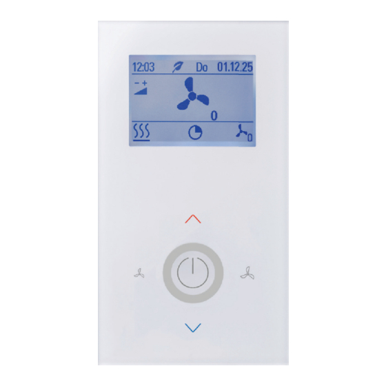 SystemAir TControl POD glass EC Installations- Und Wartungshandbuch