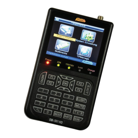 Summit SM-501 HD Bedienungsanleitung