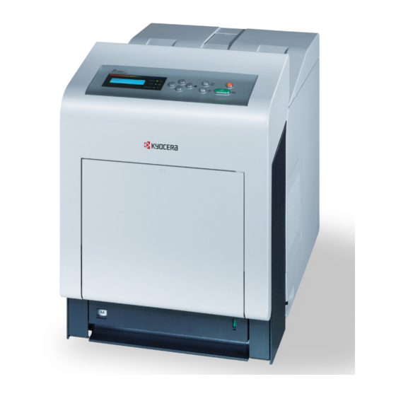 Kyocera ECOSYS P6030cdn Handbuch