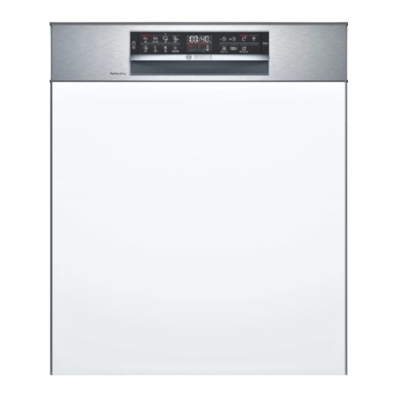 Bosch SMI6ZCS49E Gebrauchsanleitung