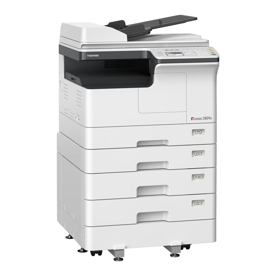 Toshiba e-Studio 2309A Kurzanleitung