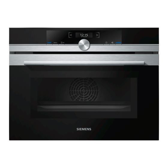 Siemens CM633GB 1 Serie Gebrauchsanleitung