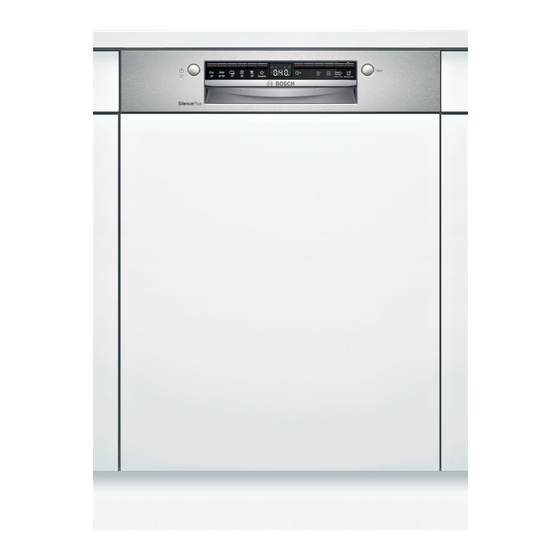 Bosch SHI4HCS48E Gebrauchsanleitung