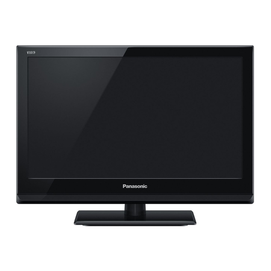 Panasonic TX-L19X5E Bedienungsanleitung