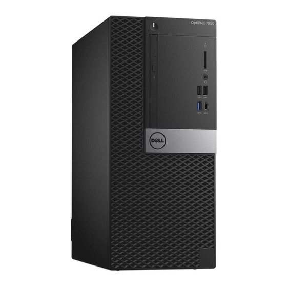 Dell OptiPlex 7050 Tower Schnellstart Handbuch