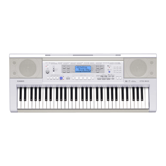Casio CTK-810 Bedienungsanleitung