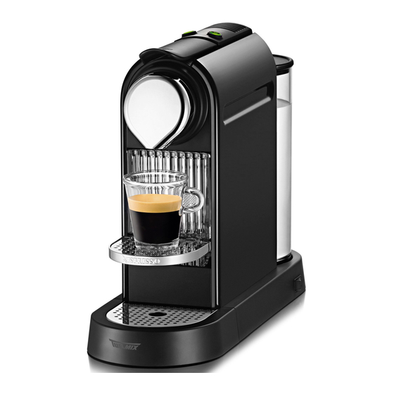 Krups NESPRESSO CITIZ Bedienungsanleitung
