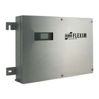 Flexim FLUXUS F736 Betriebsanleitung