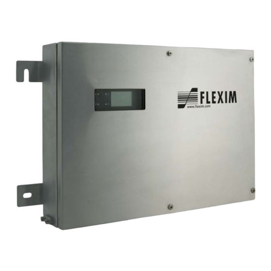 Flexim FLUXUS F736 Betriebsanleitung