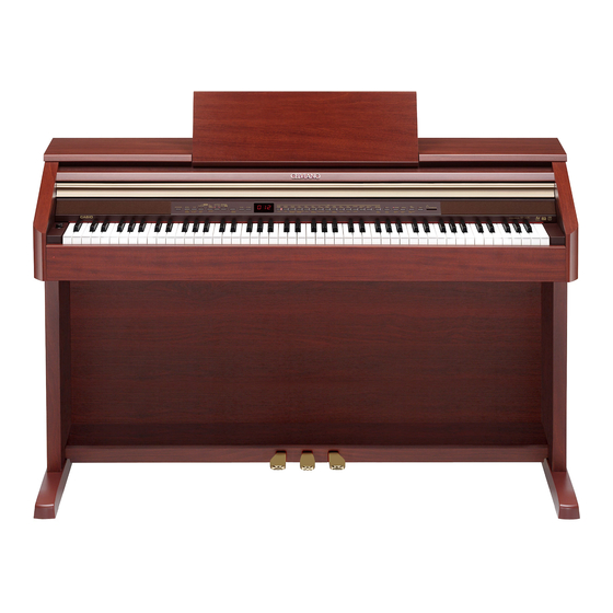 Casio CELVIANO AP-500 Bedienungsanleitung