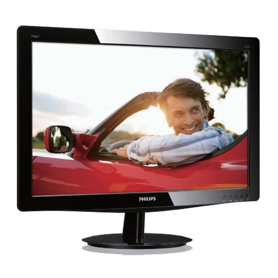 Philips 196V3 Bedienungsanleitung
