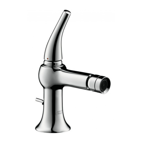 HANSGROHE Axor Terrano 37028000 Gebrauchsanleitung, Montageanleitung