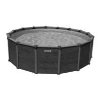 Intex GRAPHITE PANEL POOL Benutzerhandbuch