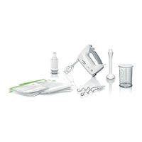Bosch ErgoMixx Fresh Vacuum System MFQ36 Serie Gebrauchsanleitung
