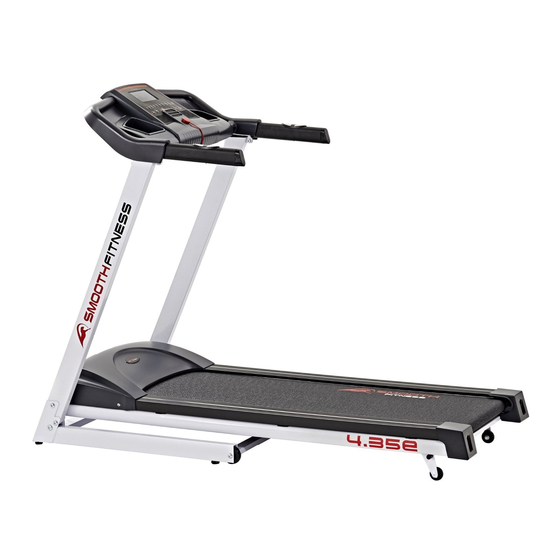 Smooth Fitness 4.35E Bedienungsanleitung