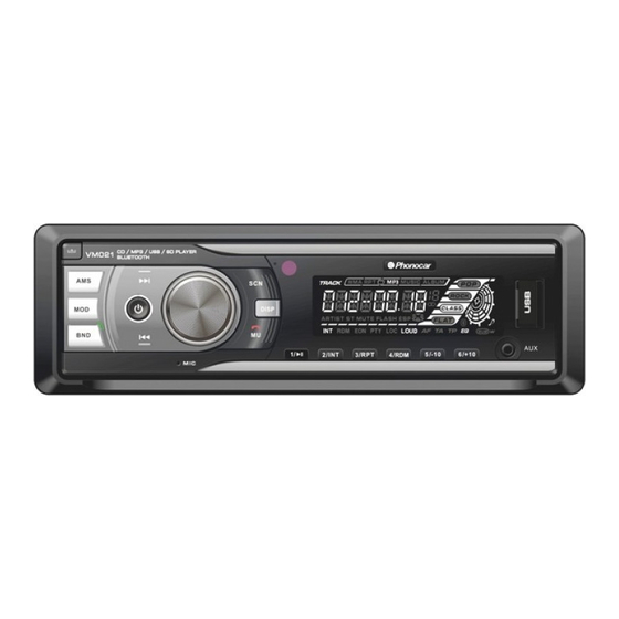 Phonocar VM 020 Gebrauchsanweisungen