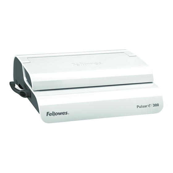 Fellowes Pulsar E 300 Bedienungsanleitung