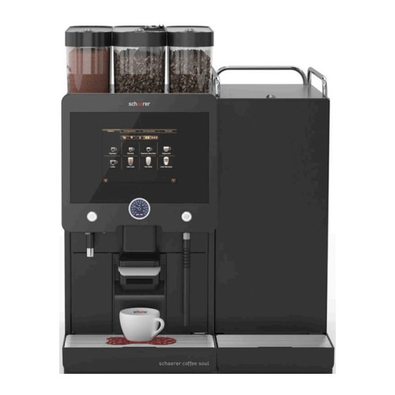 Schaerer Coffee Soul Betriebsanleitung