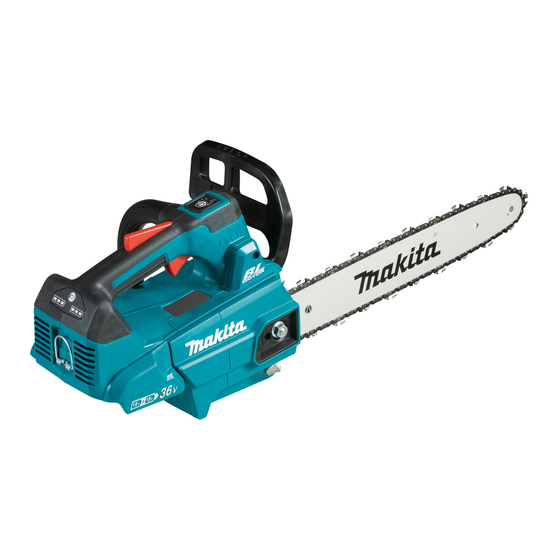 Makita DUC356ZB Betriebsanleitung