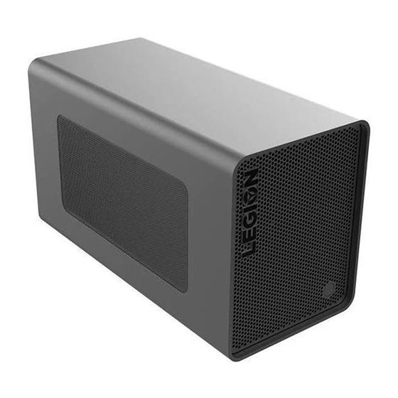 Lenovo Legion BoostStation Benutzerhandbuch