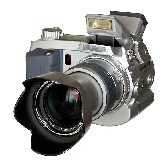 Minolta DiMAGE 7 Bedienungsanleitung