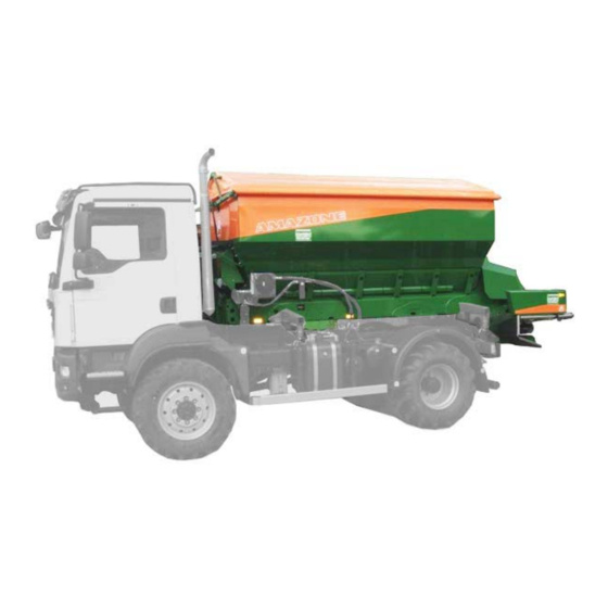 Amazone ZG-B 8200 Betriebsanleitung