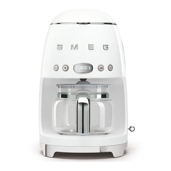 Smeg DCF02 Übersetzung Der Original-Gebrauchsanweisung