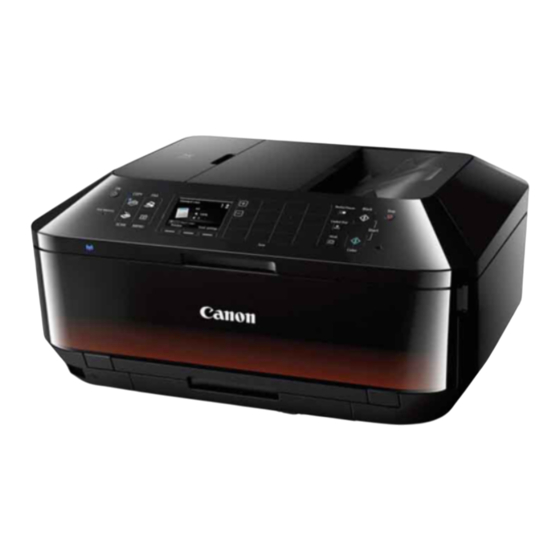 Canon PIXMA MX920 series Einrichtungshandbuch