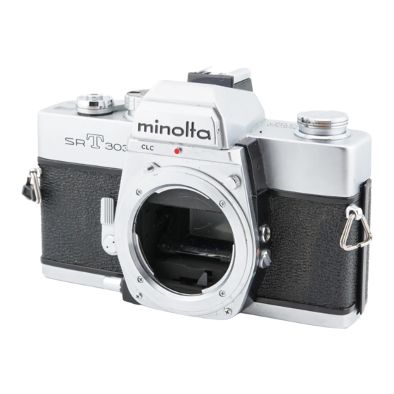 Minolta SRT-303 Bedienungsanleitung