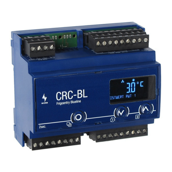 WURM CRC-BL Bedienungsanleitung