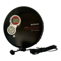 Sony D-EJ750 Bedienungsanleitung