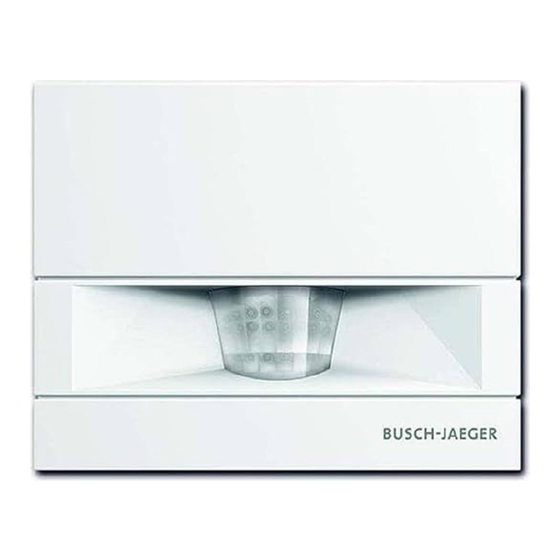 Busch-Jaeger Busch-Wächter 70 MasterLINE Anwenderhandbuch