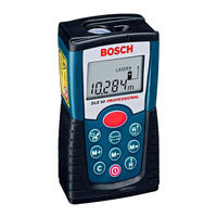 Bosch DLE 50 PROFESSIONAL Bedienungsanleitung