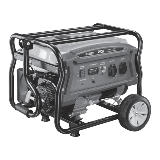 Ryobi RGN3600 Handbücher
