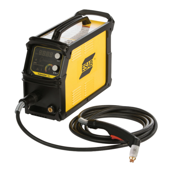 ESAB CUTMASTER 60i Bedienungsanleitung