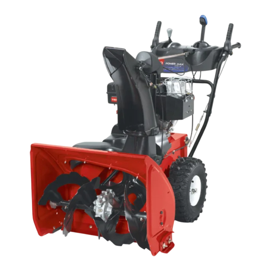 Toro Power Max 826OE Bedienungsanleitung