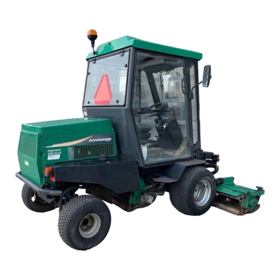 Ransomes Parkway 2250 Plus Bedienungsanleitung Und Wartungsanleitung