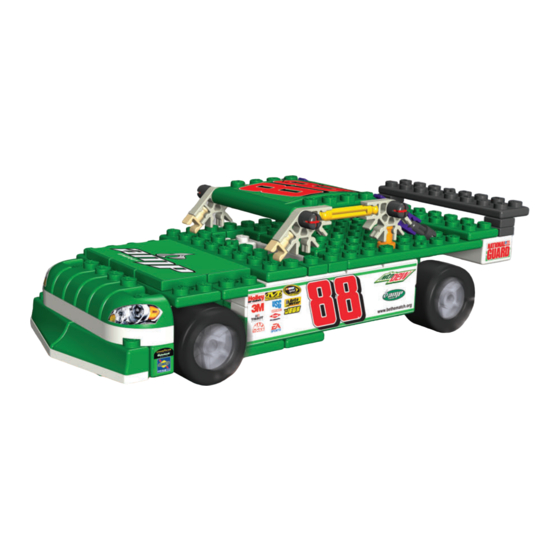 k'nex NASCAR 88 AMP ENERGY GARAGE Grundlegende Bauanleitungen