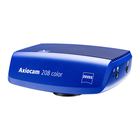 Zeiss Axiocam 208 color Handbuch